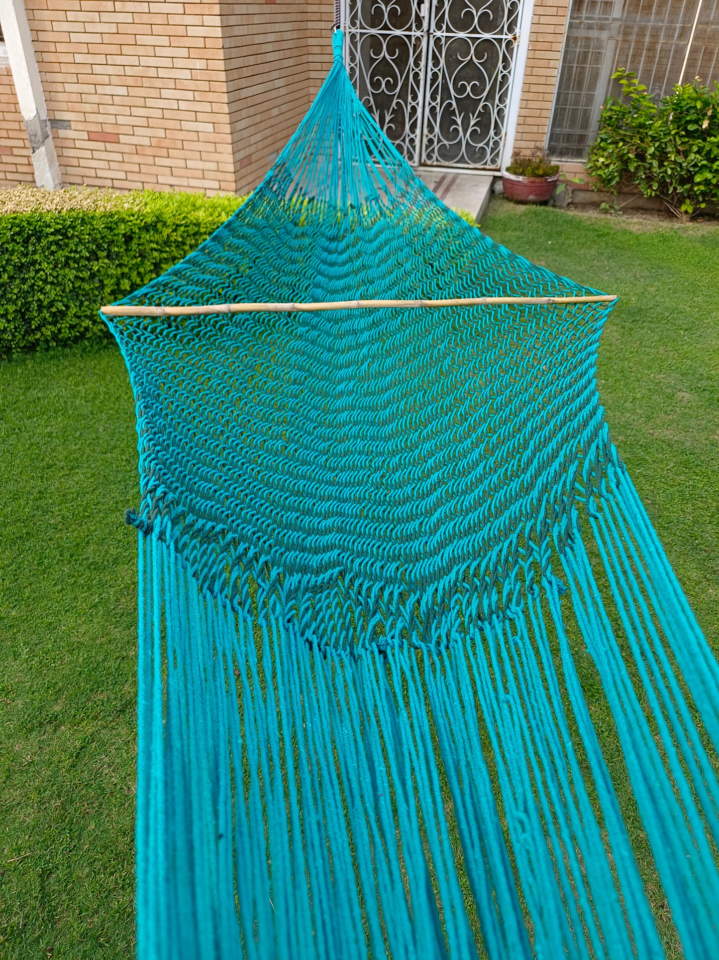 Ocean Striped Mayan Hammock
