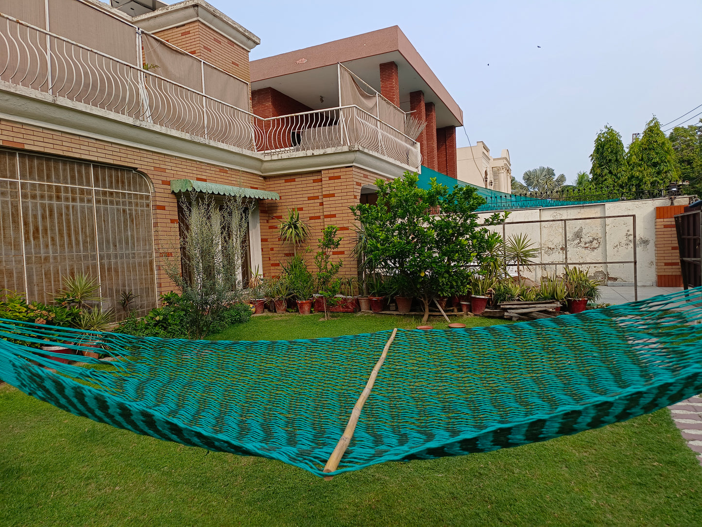Ocean Striped Mayan Hammock