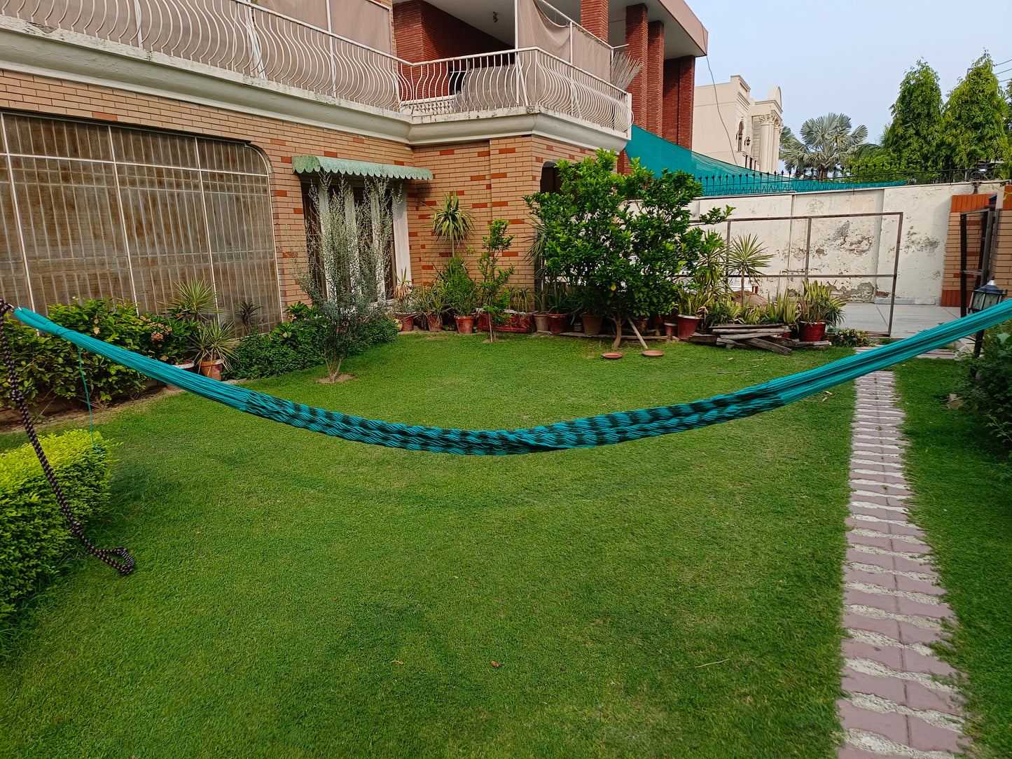 Ocean Striped Mayan Hammock